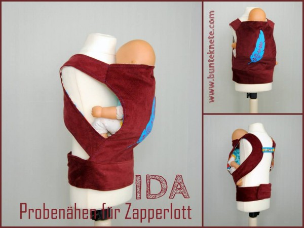 Puppentrage Ida Schnittmuster Download