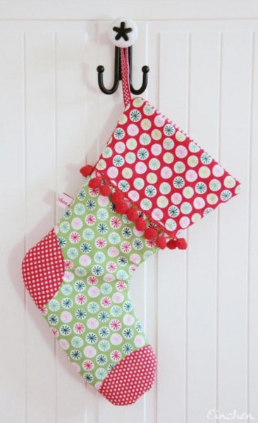 Nikolaussocke aus Stoff nähen