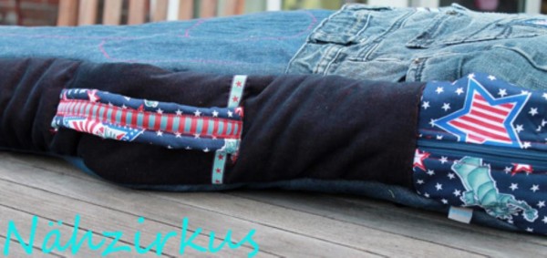 Schnittmuster und Anleitung selber nähen zum Download als Ebook für eine Gitarrentasche