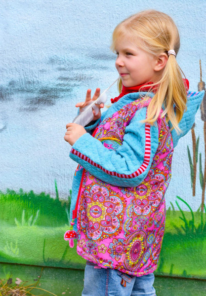 FRIA, Wendeweste, Schnittmuster