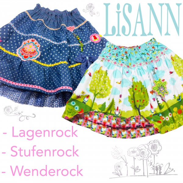 PDF-Schnittmuster Stufenrock/Wenderock Lisann