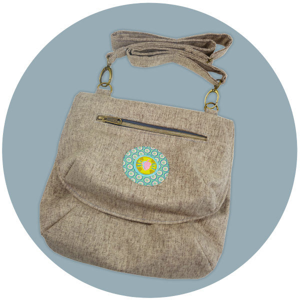 Blubb - Umhängetasche in praktischer Größe