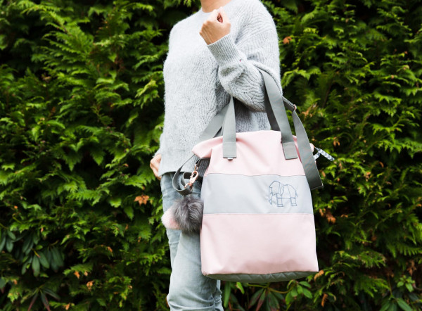 Ebook Schnittmuster MixMich Adventskalendertasche 2018 aus Outdoorstoffen