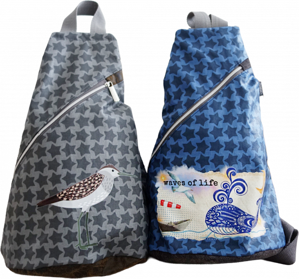 Crossbag - Rucksack, Schnittmuster