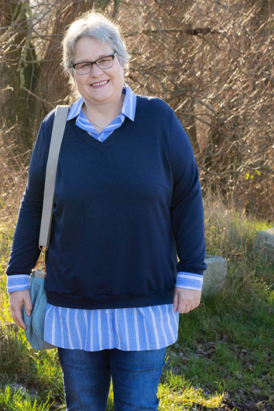 Workbook: Blusensweater im Lagenlook