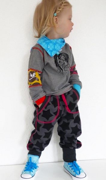 Jerseyhose Klimperklein Schnittmuster