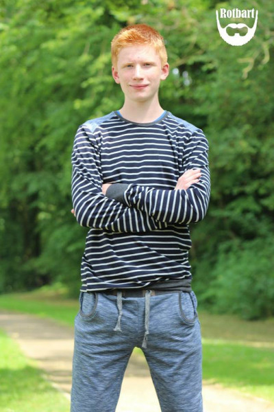 Mister Pepe, Herrenshirt mit Schulterpasse, Schnittmuster