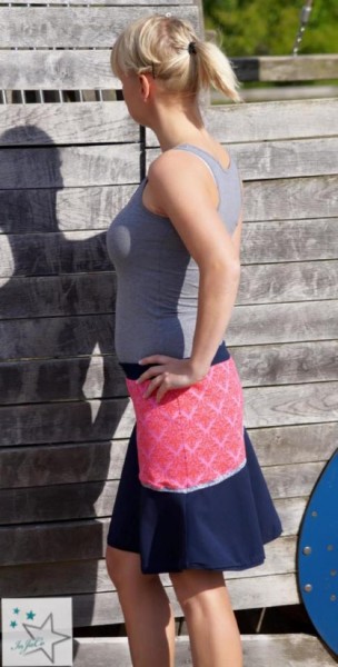 Lady Kenya, Damen-Jerseyrock, Schnittmuster