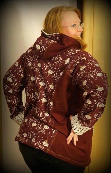 Big Lady Comet, Plus-Size-Hoodie, Schnittmuster