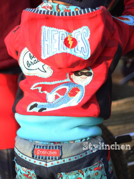 BANDITO, Sweatjacke, Schnittmuster