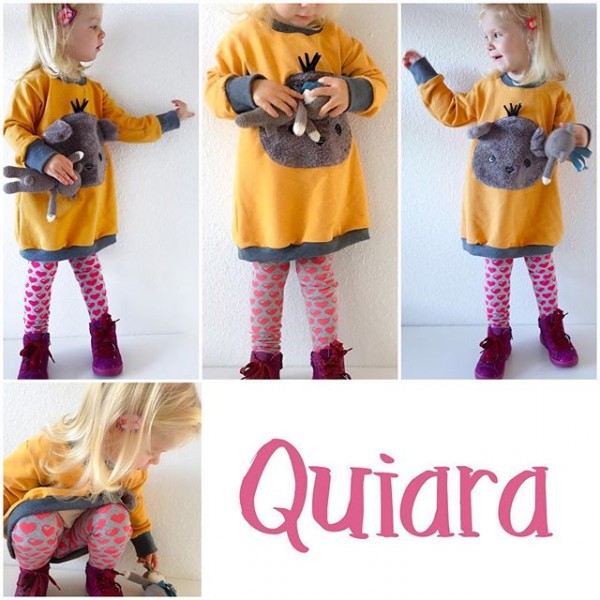 QUIARA, Basic-Kindershirt, Schnittmuster