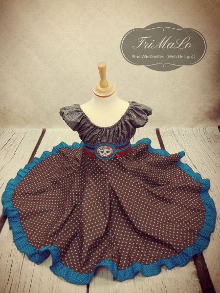 Festliches Einschulungskleid nähen - Traumkleid "Elodie" mit weit schwingendem Rockteil