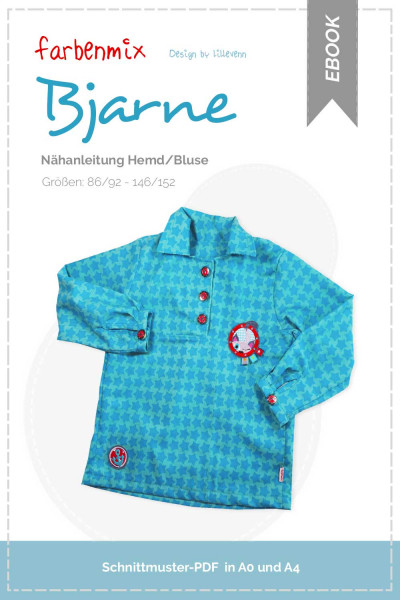 PDF-Schnittmuster Kinderhemd Bjarne