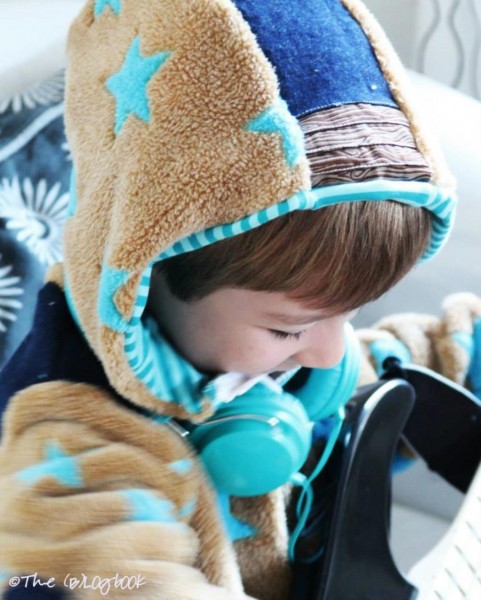 Kinder Plüschjacke Anleitung