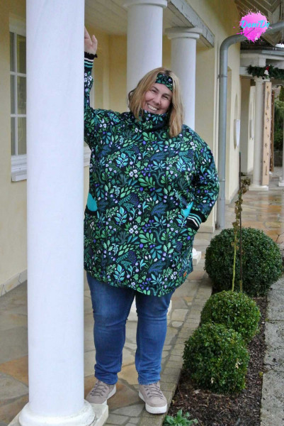 Paula XL, Plus-Size-Raglanjacke, Schnittmuster