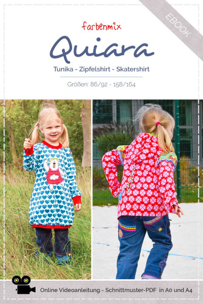 Ebook Shirt-Schnittmuster "Quiara"