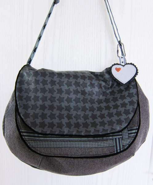 Umhängetasche "Urshult" mit Taschenklappen zum Wechseln