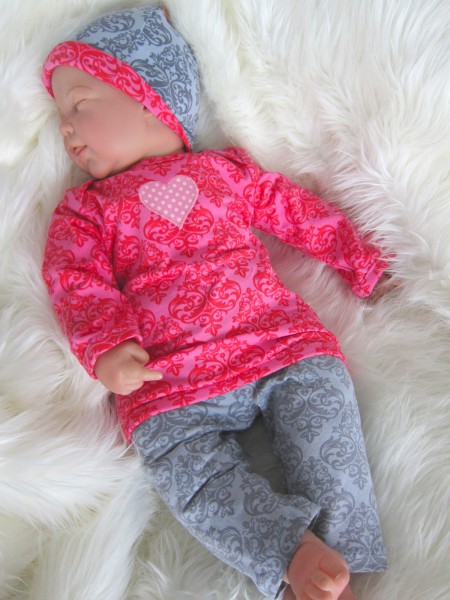 Mini-Basic-Kollektion: Baby Schnittmuster, Body, Shirt, Leggings & Mütze,