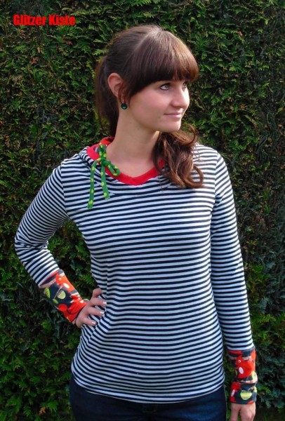 miaLuna Langarmshirt für Damen