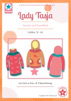 Lady Tasja, Hoodie und Kleid, Schnittmuster
