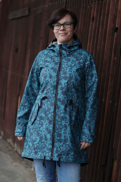 Lady Cadiz, Damenparka - Softshelljacke, Schnittmuster mialuna