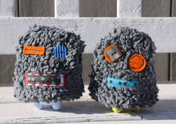 Eierwärmer aus Plüsch nähen