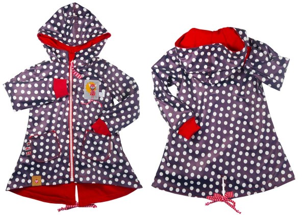 Nähanleitung Gefütterter Regenmantel