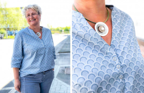 Curvy Blusen Schnittmuster miaLuna Big Lady Cassidy