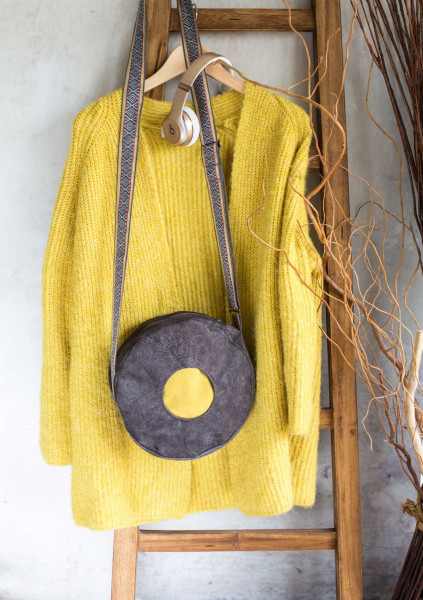 Ebook Schnittmuster runde Handtasche mit umlaufenden Taschengurt