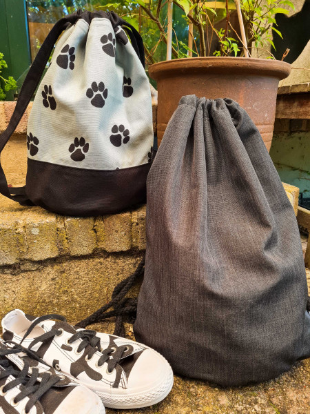 TurnAround, Rucksackbeutel zum Wenden in 2 Größen, EBook