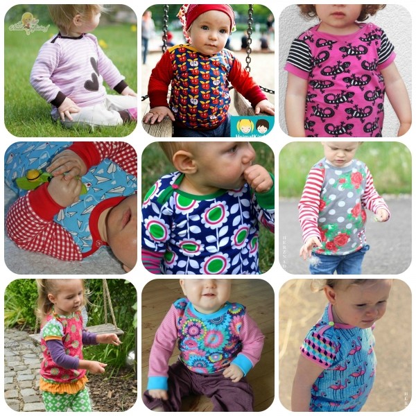 Little Mariella, Babyshirt, Schnittmuster