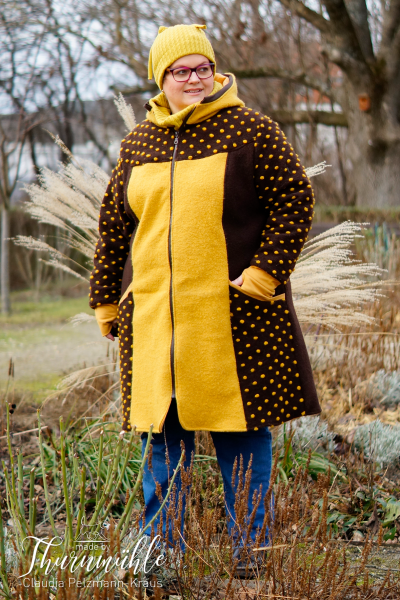 Big Lady Shiva, Plus-Size-Mantel, Schnittmuster