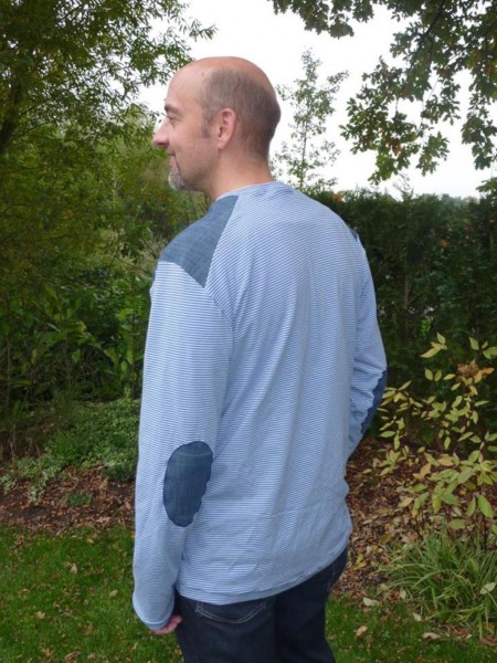 Mister Pepe, Herrenshirt mit Schulterpasse, Schnittmuster