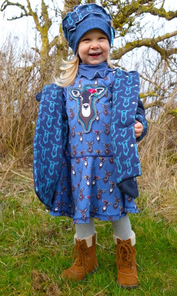 Kinderkleid aus Jersey für Herbst/Winter nähen