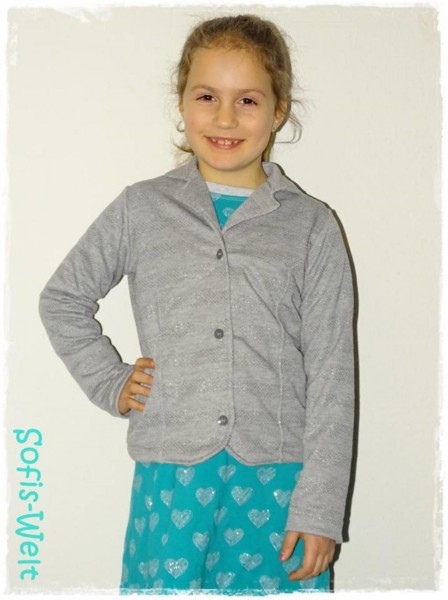 Grace, Kinderblazer, Schnittmuster