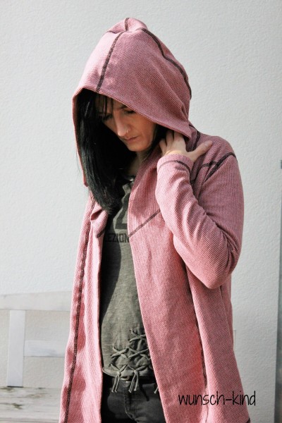 Damenstrickjacke Schnittmuster Ana