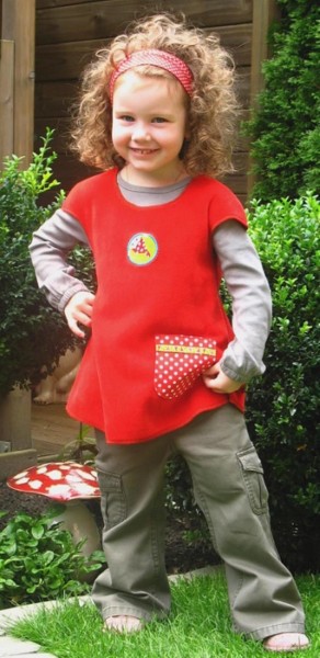 AMELIE, Tunika Kleid, Schnittmuster