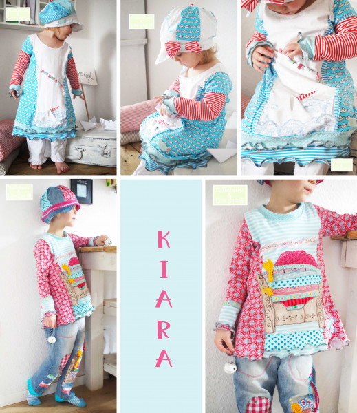 KIARA, Kleid und Longshirt, Schnittmuster