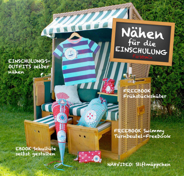 Nähen für die Einschulung - Schnittmuster und Ebooks