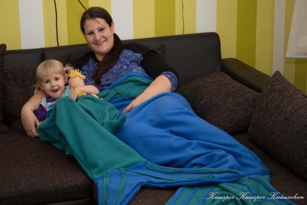 Meerjungfrau Kuschelflossen, Kreativ-FREEbook als Geschenk