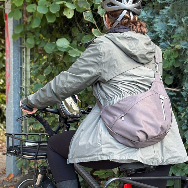 ZipperRunde, Tasche für Radfahrer nähen