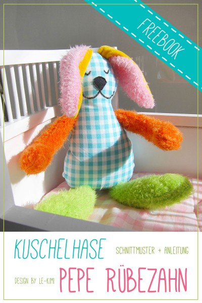 Kuschelhase Nähanleitung kostenlos