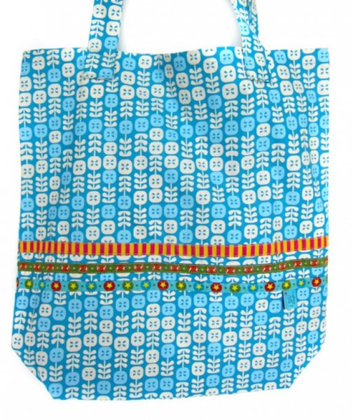 Nähanleitung einfacher Einkaufsbeutel