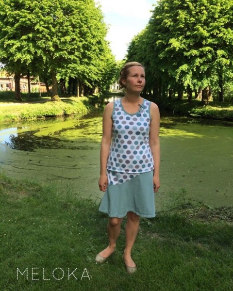 Mialuna Schnittmuster Jerseyrock "Lady Kenya"