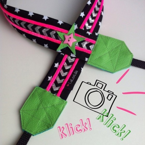 Kameraband aus Stoff Nähanleitung