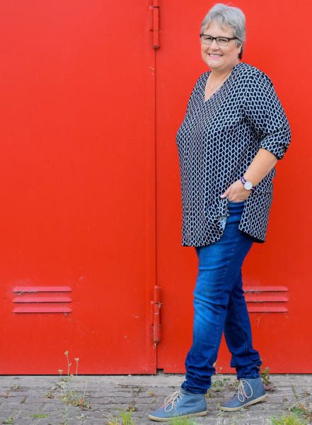 Blusenshirt, Schnittmuster-Konzept