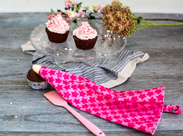 Nähanleitung Spritzbeutel, waschbar aus beschichteter Baumwolle