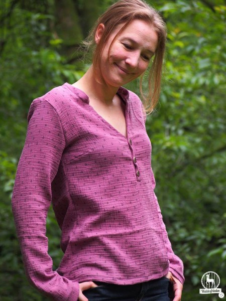 Lady Cassidy, Damentunika aus Webware, Schnittmuster