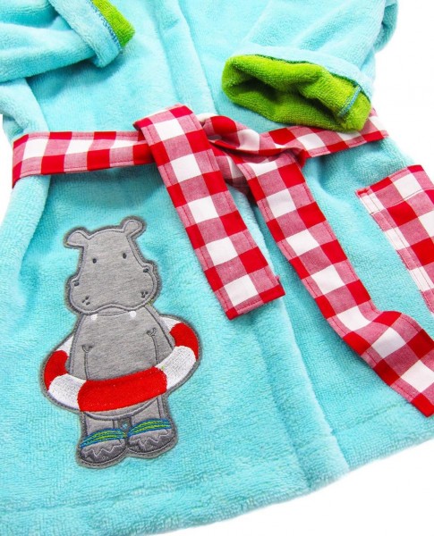 kleinBORKUM, Kinder-Bademantel & süße Waschlappentiere, Papierschnittmuster