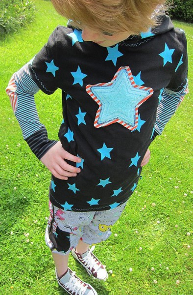 Doppellagiges Kindershirt nähen